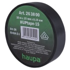 Haupa - Elektro-isolatietape 15 mm x 20 m zwart