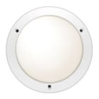 SARLAM - Chartres lichtarmatuur rond ø296mm E27  IP54 IK04 wit