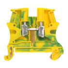 LEGRAND - Schroefklem 1 verbinding 2,5 mm² (sp 5mm) - metalen voet, groen/geel - Viking 3