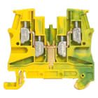 LEGRAND - Bloc vis vert/jaune1jonc-2E/2S 4mm²(pas 6) pied métal-Viking