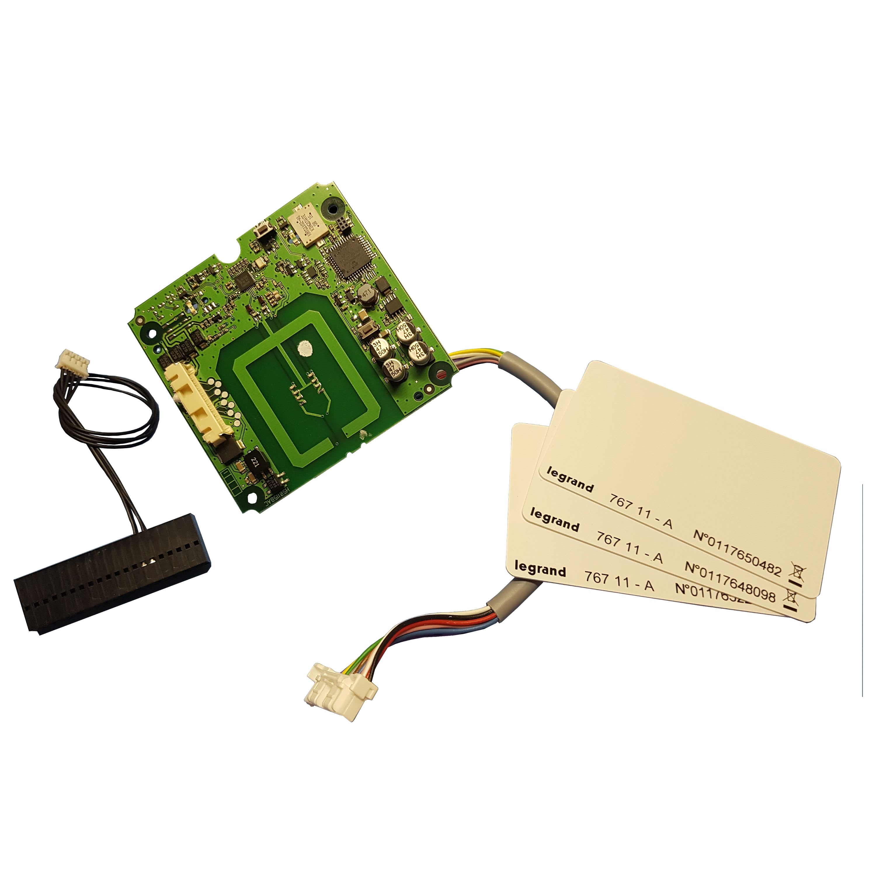 Kit lecteur RFID avec badge pour bornes métal Green up LEGRAND