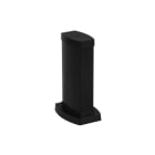 LEGRAND - Energiezuil mini Snap-on 45 mm 2 compartimenten, Lengte=0,3 meter, kleur zwart,