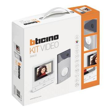 BTICINO - AV - Videokit met 1 drukknop Linea 3000 + Classe100V16E