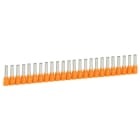 LEGRAND - Embout Starfix section 4 mm² 10x25-orange-collerette isol.