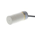 OMRON - 34 mm diameter, n-afgeschermd, 3-25 mm, 10-40 VDC, PNP, NO, 10 m kabel