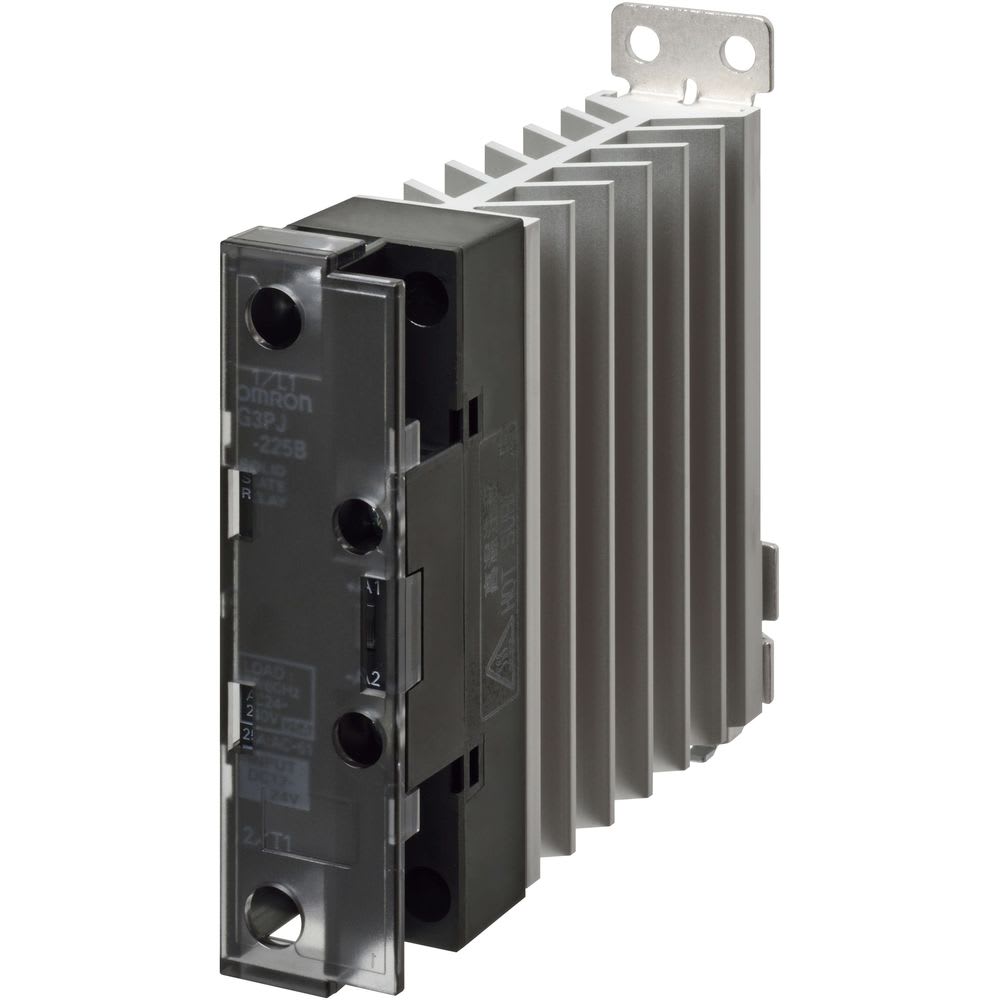 OMRON - SSR 1~, incl koellich., 24-240VDC prim., 18A, 24-240VAC sec., 22mm, schroef