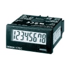 OMRON - 48x24 mm, IP66, LCD 8 chiffres, noir, comptage, batterie incluse