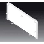 KOPOS - Eindstuk, wit kunststof, voor het wandkanaal PK 160X65 D.