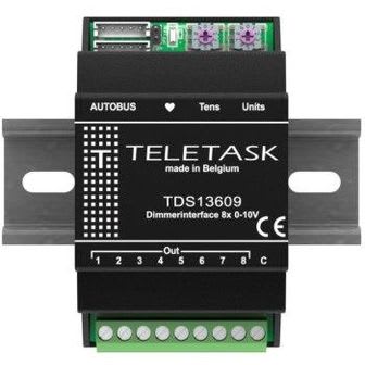 TELETASK - DIMMER INTERFACE 8x0-10VDC
