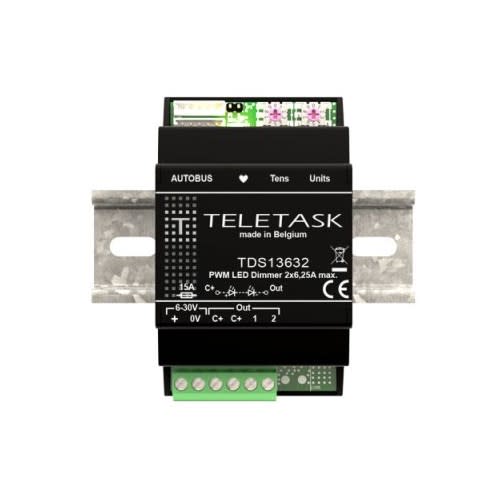 TELETASK - PWM LED DIMMER 2x6,25A