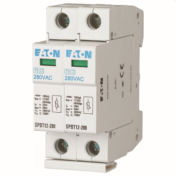 EATON - Bliksemstroom-overspanningsafleider TN-S-Set 2 polig