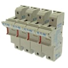 EATON - Porte-fusible, Basse tension, 125 A, AC 690 V, 22 x 58 mm, 4P, IEC, UL