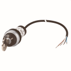 EATON - Sleutelschakelaar, RMQ Compact, terugv., 3st., MS1, 2no/0nc, open, kabel 1m