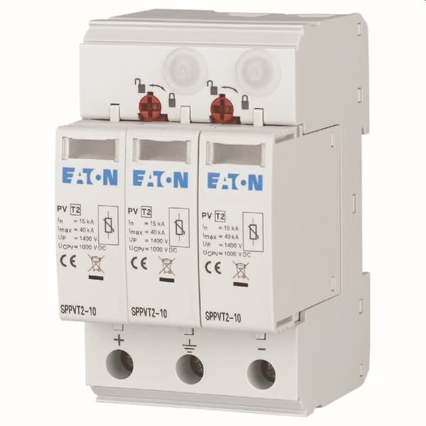 EATON - SPPVT2-10-2+PE / PV T2-afleider 1000VDC
