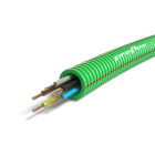 PREFLEX SAFE - Preflex safe tube précâblé 20mm LS0H vert + fil H07Z1-U 5G2,5mm² rouleau 100m