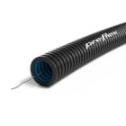 PREFLEX - Preflex tube précâblé 16mm Noir stable aux UV + TIRE-FIL rouleau 100m