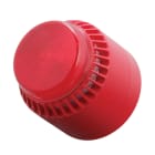 EATON - Flashni Sounder/Beacon, Red Lens, Red Body, Deep Base + Tone Select Switch
