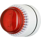 EATON - Voor niet brandinst., niet EN54-23, Sirene/Flitser Flashni hoog rood, rode lens
