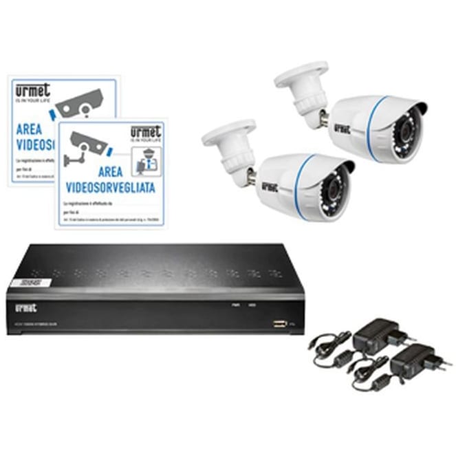 URMET - CCTV-kit met 4-kanaals HVR AHD 1080N