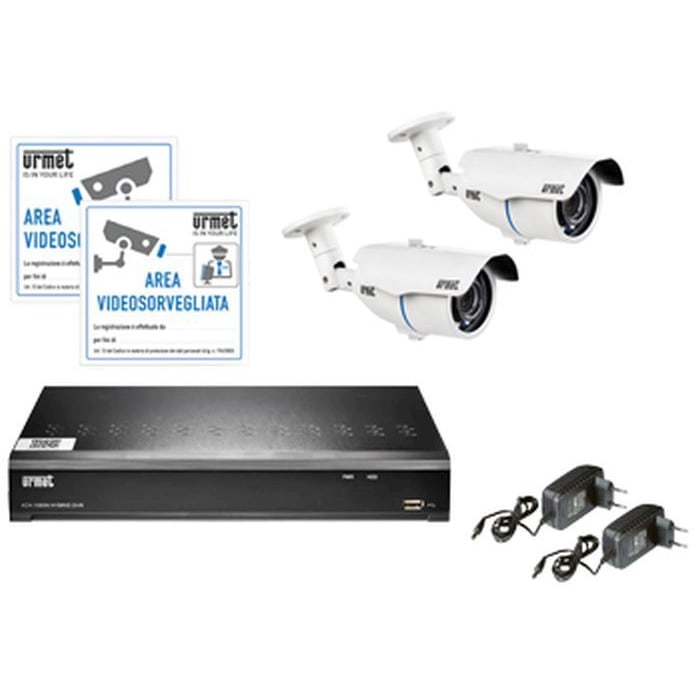 URMET - CCTV-kit met 8-kanaals HVR AHD 1080N