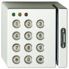 UTC Fire Security - Aluminium codeklavier met ingebouwde magneetkaartlezer en 3 LEDs (96x96x38mm)