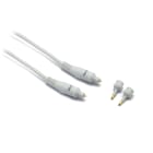 G&BL - Optische kabel MP3OCW Toslink / Toslink, 2.0m, Wit