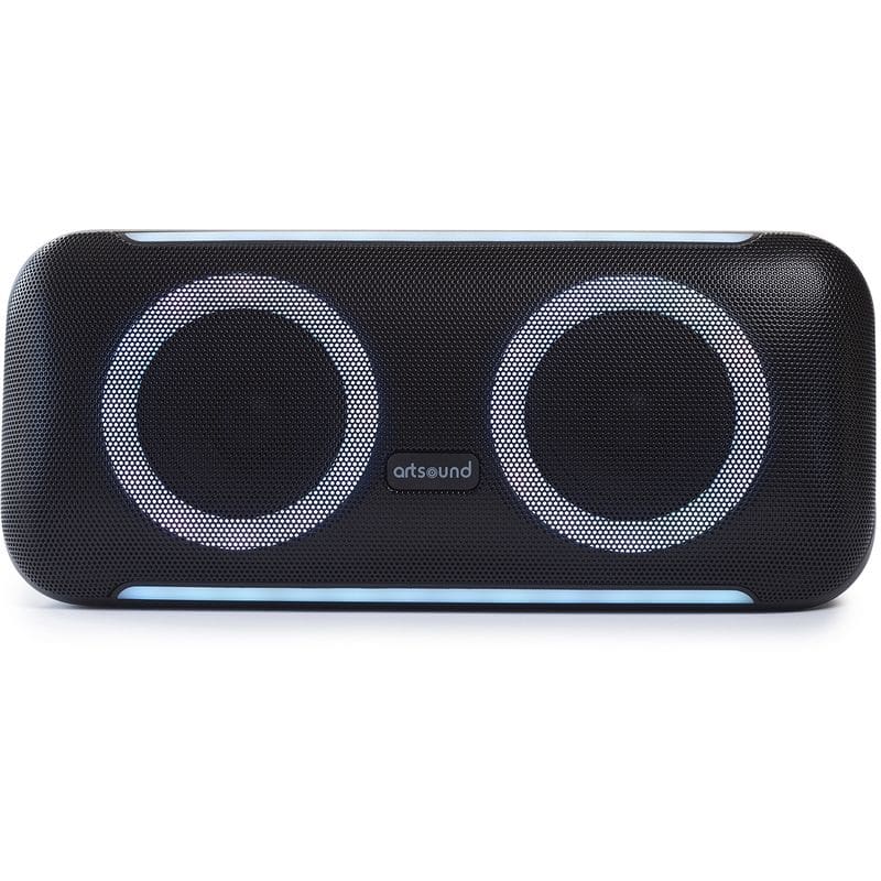 ArtSound - LIGHTBEATS M, portable BT speaker, zwart