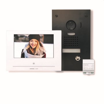 AIPHONE - Videokit 7 inch monitor met WIFI + zwart INBOUW