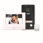 AIPHONE - Videokit 7 inch monitor met WIFI + opbouwdeurpost zwart