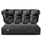 AIPHONE - Pack CCTV IP 4x caméra tourelle 4MP + enregistreur