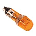 ELIMEX - Neon controlelampje - Oranje - Ingebouwde weerstand - 10 stuks