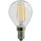 ELIMEX - LED filament lamp - E14 - Ping-pong - G45 - E14 - 3W - 330 Lm - 3200K