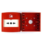 Limotec - KAC drukknop rood met opbouwdoos