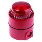 Limotec - SOLISTA RoLP sirene rood met flitslicht rood - 101dB@1m - 24Vdc - IP65