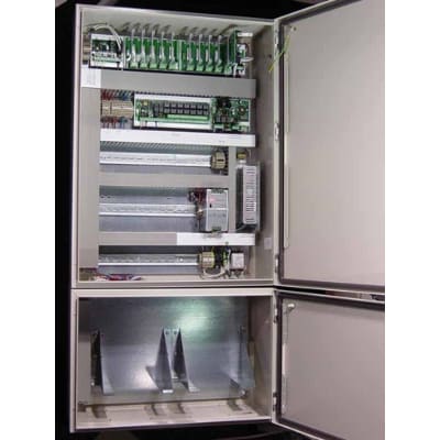 Limotec - MD2400/8E centrale de détection incendie capacité 8 réseaux 800+400x600x250mm