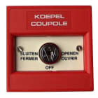 Limotec - COMPACT-PRIOR interrupteur à clé rouge (clé 603) commande à clé prioritaire sup