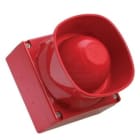 Limotec - SYMPHONI HO (WP) sirene rood met hoog vermogen - 114dB@1m - 24Vdc - IP66