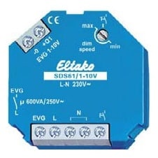 ELTAKO - Stuurdimmer 1-10V voor EVG 1no 600VA inb