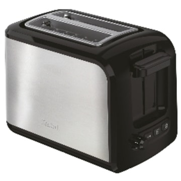 TEFAL - Grille-pain Toaster Express - 2 fentes - 7 réglages - inox/noir