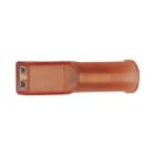 KLAUKE - Vrouwelijke vlakstekker volledige isolatie PA rood 0,5-1mm² 0,5-2,8mm