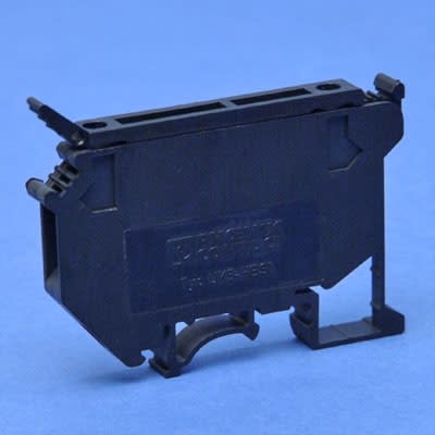 PHOENIX CONTACT - Zekeringsklem UK voor glaszekeringen, schroef,  0.2-4 mm², zwart