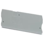 PHOENIX CONTACT - Afsluitplaat, L: 90,5 mm, B 2,2 mm, H 43,5 mm, grijs