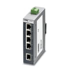 PHOENIX CONTACT - Ethernet-switch, 5 TP-RJ45-poorten, automatische herkenning 10/100 Mbit/s (RJ45)