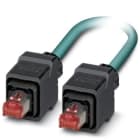 PHOENIX CONTACT - Ethernet-kabel, afgeschermd, 4 getwiste aderparen, 7-draads, blauw, RJ45-connect