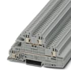 PHOENIX CONTACT - Installatie-etageklem, schroefaansluiting, 0,2-4mm², 5,2mm, grijs, NS 35/7,5, NS