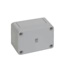RITTAL - Polycarbonaat kast, 94x65x57mm BxHxD, RAL 7035, grijze deksel, zonder montagepla