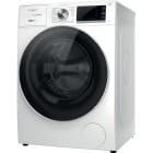 WHIRLPOOL - Wasmachine 10kg 1400t 6th Sense WaterSave Steam 3.0 AutoDose zwart/chroom deur A