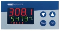 JUMO - Compact controller with program function, (96 x 48 mm), AC 110 to 240 V