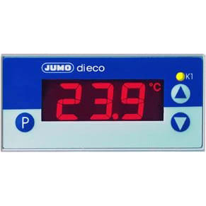 JUMO - Digital indicator for RTD temperatur probe, 1 relay, DC 12..24 V