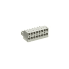 WIELAND - PCB connector 8513 BFK/8 TOP,female,3,5 mm, spring connection, 8P, colour grey